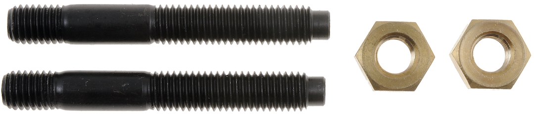 Dorman Exhaust Flange Stud and Nut, 10 Millimeter X 1.50 Thread Size X 77 Millimeters, With 2 Studs and 2 Nuts, Pack of 1 – 03101