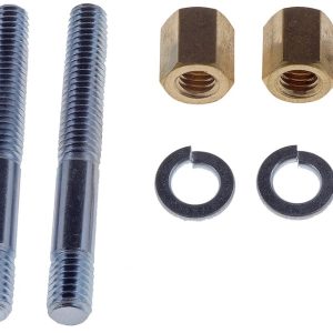 Dorman Exhaust Flange Stud and Nut, 3/8 Inch X 16 Thread X 3-1/4 Inch, With 3 Studs/ 3 Nuts and 3 Lock Washers, Pack of 1 – 03113
