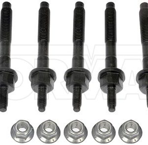 Dorman Exhaust Manifold Stud, M8 – 1.25 Thread, Carded, With 4 Studs/ 5 Bolts/ 4 Nuts – 03211CD