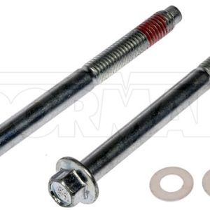 Dorman Intake Manifold Bolt, Hex Style Head, Carbon Steel, Red/Silver, With 2 Bolts/2 Washers – 03426