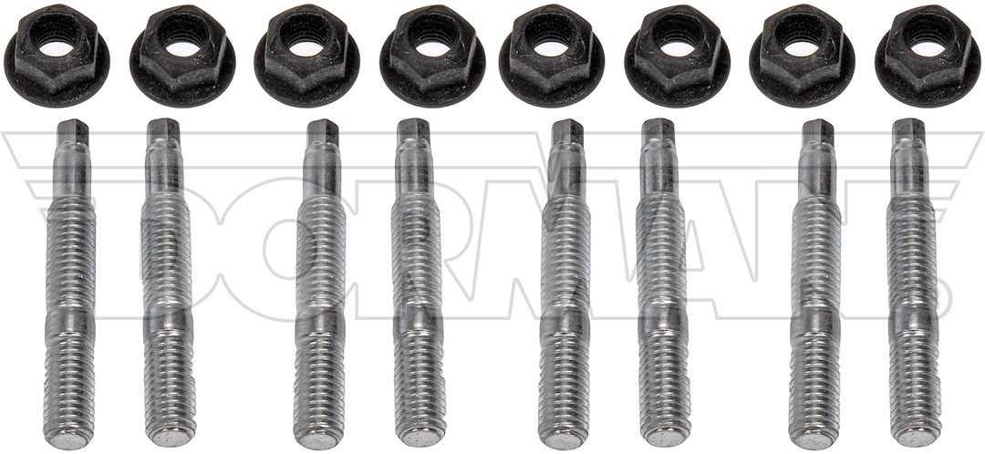 Dorman Exhaust Manifold Stud, M8 – 1.25 Thread, Boxed, With 8 Studs/ 8 Nuts – 03430