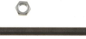 Dorman Leaf Spring Center Bolt, 3/8 Inch Diameter, 12 Inch Length, With 1 Bolt and 1 Nut – 03761