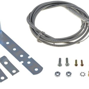 Dorman Carburetor Choke Conversion Kit, Electric to Manual, Universal, Steel, With Mounting Hardware/ Pull Cable – 03787