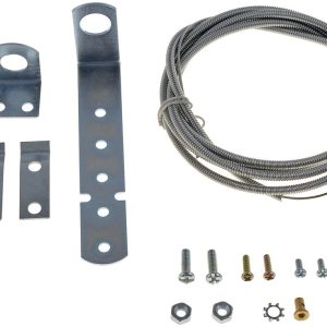 Dorman Carburetor Choke Conversion Kit, Electric to Manual, Universal, Steel, With Mounting Hardware/ Pull Cable – 03787