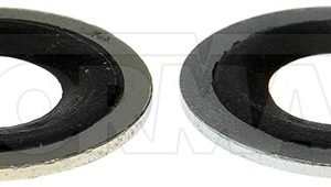 Dorman Oil Drain Plug Washer, Auto Grade ™, 0.453 Inch Inside Diameter/ 0.973 Inch Outside Diameter, Metal/ Rubber – 097-021