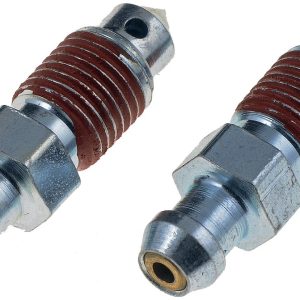 Dorman Brake Bleeder Screw, Carded, 3/8-24 Thread Size, Speed Bleeder, Set of 2, 1.188 Inch Length, Hex – 12701