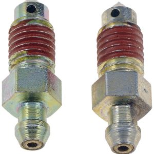 Dorman Brake Bleeder Screw, Carded, M10-1.5 Thread Size X 33 Millimeter Length, Speed Bleeder, Set of 2 – 12702