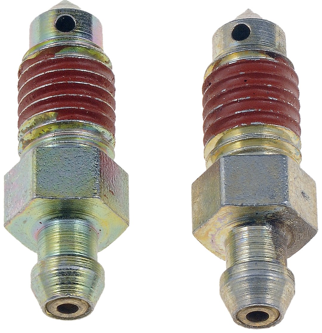 Dorman Brake Bleeder Screw, Carded, M10-1.5 Thread Size X 33 Millimeter Length, Speed Bleeder, Set of 2 – 12702
