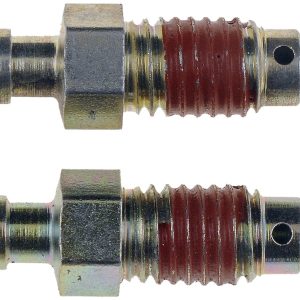 Dorman Brake Bleeder Screw, Carded, M10-1.5 Thread Size X 33 Millimeter Length, Speed Bleeder, Set of 2 – 12702