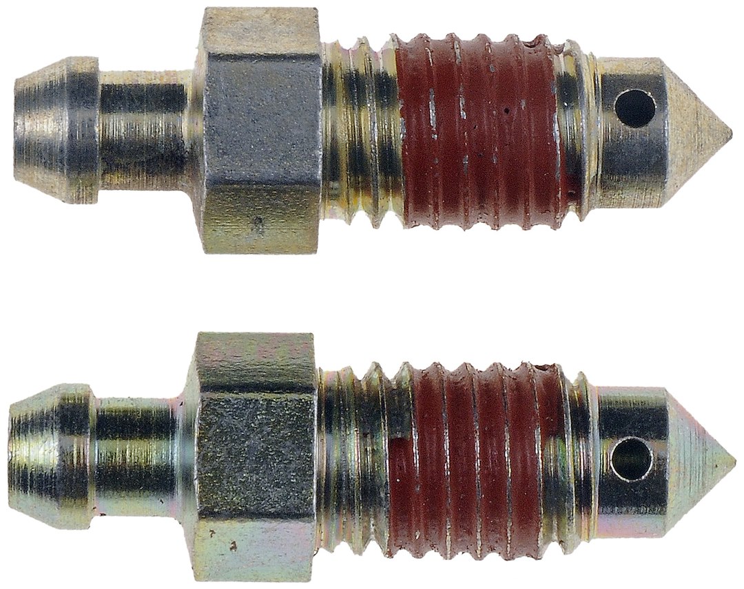 Dorman Brake Bleeder Screw, Carded, M10-1.5 Thread Size X 33 Millimeter Length, Speed Bleeder, Set of 2 – 12702