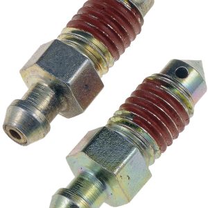 Dorman Brake Bleeder Screw, Carded, M10-1.5 Thread Size X 33 Millimeter Length, Speed Bleeder, Set of 2 – 12702