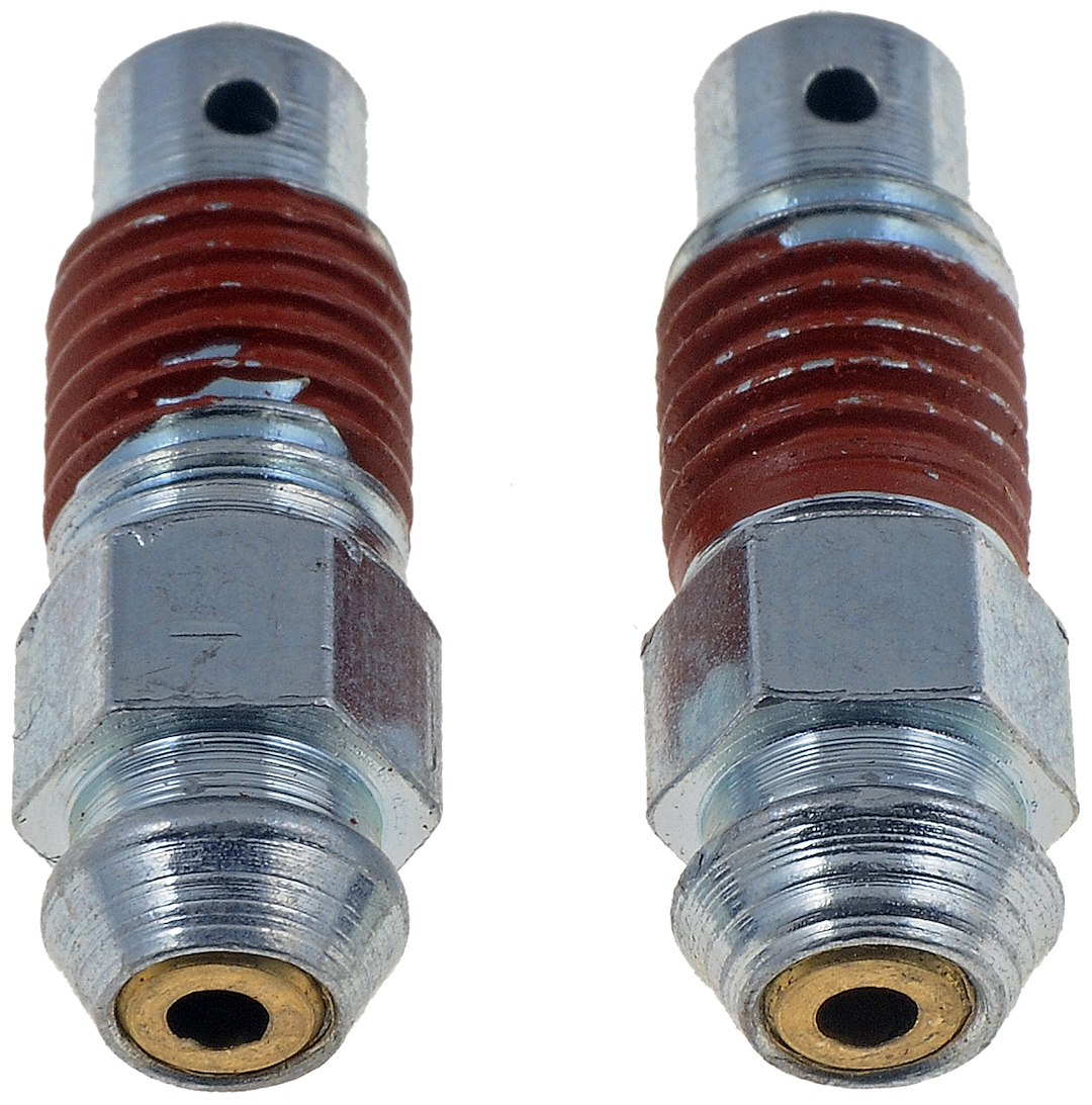 Dorman Brake Bleeder Screw, Carded, 5/16-24 Thread Size, Speed Bleeder, Set of 2, 1.000 Inch Length, Hex – 12704