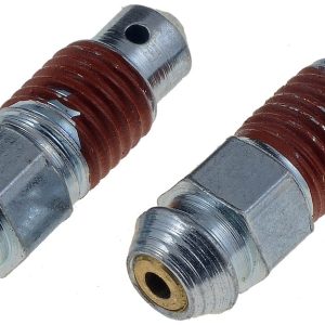 Dorman Brake Bleeder Screw, Carded, 5/16-24 Thread Size, Speed Bleeder, Set of 2, 1.000 Inch Length, Hex – 12704