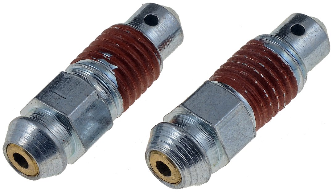Dorman Brake Bleeder Screw, Carded, 5/16-24 Thread Size, Speed Bleeder, Set of 2, 1.000 Inch Length, Hex – 12704