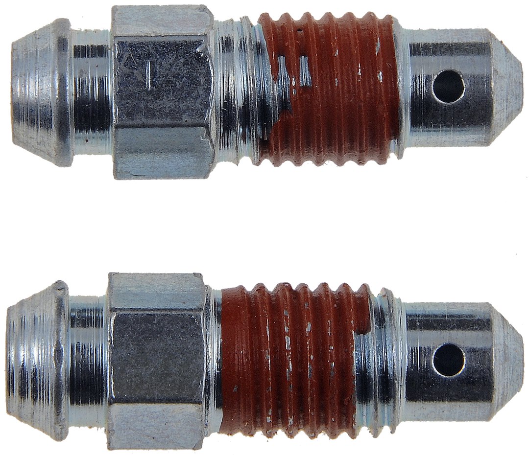 Dorman Brake Bleeder Screw, Carded, 5/16-24 Thread Size, Speed Bleeder, Set of 2, 1.000 Inch Length, Hex – 12704