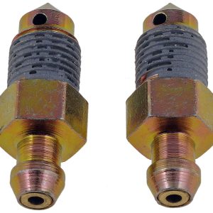 Dorman Brake Bleeder Screw, Carded, M10-1.00 Thread Size, Speed Bleeder, Set of 2, Hex – 12706