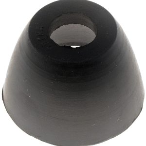 Dorman Tie Rod End Boot, Top 0.503 Inch Inside Diameter/ Bottom 1.522 Inch Outside Diameter/ 1/2 Inch Shaft, Round, Black, Rubber, Single – 13561