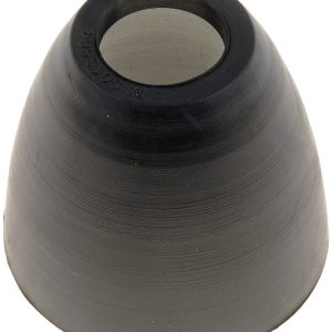 Dorman Tie Rod End Boot, Top 0.55 Inch Inside Diameter/ Bottom 1.5 Inch Outside Diameter/ 3/4 Inch Shaft, Round, Black, Rubber, Single – 13564