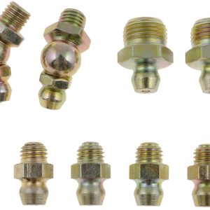 Dorman Grease Fitting, Standard, Brass, 8 Piece – 13575