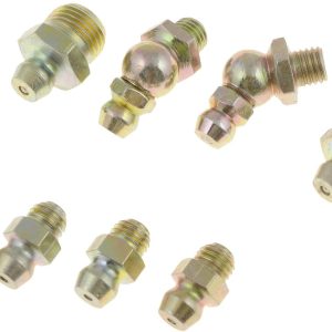 Dorman Grease Fitting, Standard, Brass, 8 Piece – 13575
