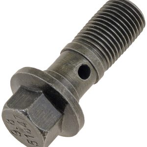Dorman Banjo Bolt, Carded, 10 Millimeter X 1 Thread Size, Single Hole, Steel, With Washers – 13912