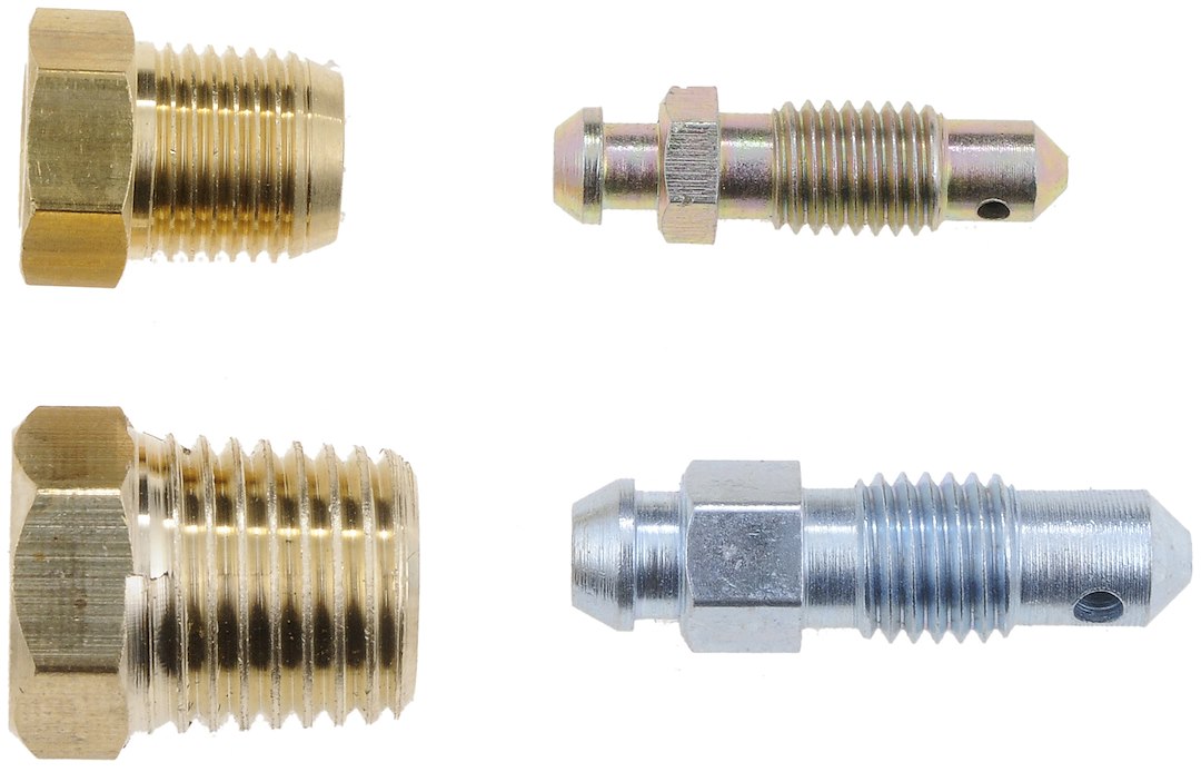 Dorman Brake Bleeder Screw Repair Kit, For 1/4 Inch to 7/16 Inch Brake Bleeder Screws, Carded, Set of 2 – 13915