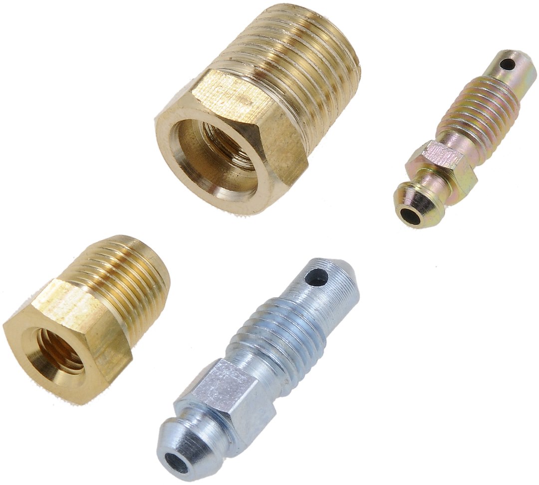 Dorman Brake Bleeder Screw Repair Kit, For 1/4 Inch to 7/16 Inch Brake Bleeder Screws, Carded, Set of 2 – 13915