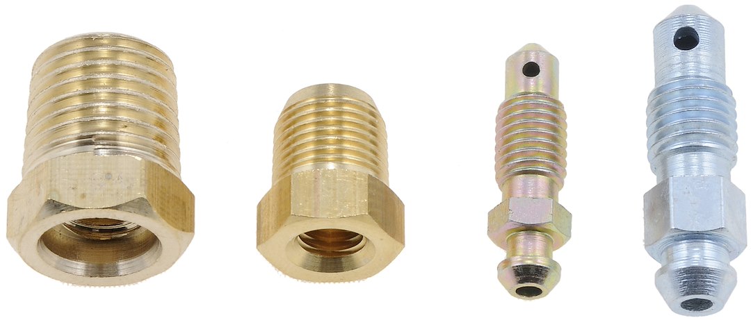 Dorman Brake Bleeder Screw Repair Kit, For 1/4 Inch to 7/16 Inch Brake Bleeder Screws, Carded, Set of 2 – 13915