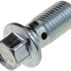 Dorman Banjo Bolt, Carded, 7/16 Inch X 20 Thread Size X 7/8 Inch, Single Hole, Steel, With Washers – 13935