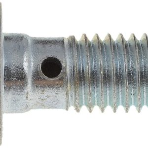 Dorman Banjo Bolt, Carded, 10 Millimeter X 1.5 Thread Size X 27.8 Millimeter Bolt Thread Size, Single Hole, Steel, With Washers – 13937