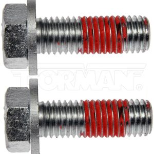Dorman Disc Brake Caliper Bolt, 2.1 Inch Length, Steel, Set of 2, With 2 Washers and Nut – 14990