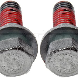 Dorman Disc Brake Caliper Bolt, 2.1 Inch Length, Steel, Set of 2, With 2 Washers and Nut – 14990