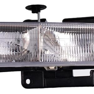 Dorman Headlight Assembly, Halogen Bulb, Clear Bulb, Clear Lens, Single – 1590000