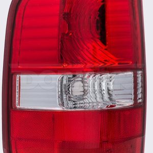Dorman Tail Light Assembly, OE Solutions™, Clear/ Red Lens, Black Housing – 1590326