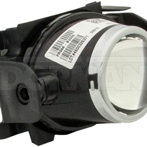 Dorman Driving/ Fog Light, OE Solutions™, Halogen Bulb, 4 Inch Round Bulb, 55 Watt, 12 Volt, Clear Glass Lens, Black Aluminum Housing – 1590343