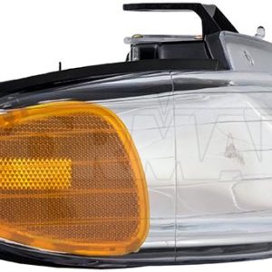 Dorman Headlight Assembly, Halogen Bulb, 12.8 Volt, Clear Lens, With Bulb – 1590420