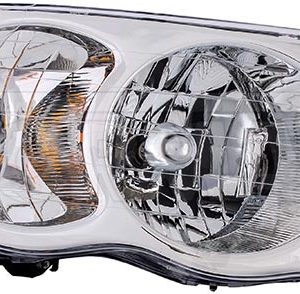 Dorman Headlight Assembly, OE Solutions ™, Halogen Bulb, 12.8 Volt, Clear Lens, With Bulb – 1591064