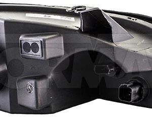 Dorman Headlight Assembly, OE Solutions ™, Halogen Bulb, 12.8 Volt, Clear Lens, With Bulb – 1591137