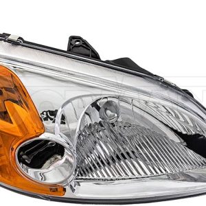 Dorman Headlight Assembly, OE Solutions™, Halogen Bulb, 12.8 Volt, Clear Lens – 1591823