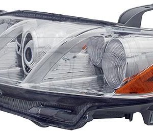 Dorman Headlight Assembly, OE Solutions ™, Halogen Bulb, 12.8 Volt, Clear Lens – 1591954