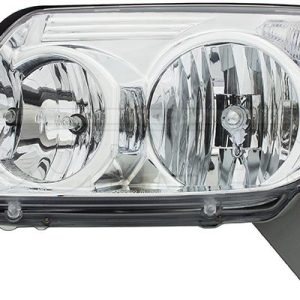 Dorman Headlight Assembly, OE Solutions™, Halogen Bulb, 12.8 Volt, Clear Lens, With Bulb – 1592017