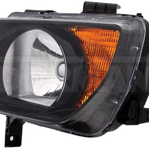 Dorman Headlight Assembly, OE Solutions™, Halogen Bulb, 12.8 Volt, Clear Lens – 1592047
