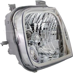 Dorman Headlight Assembly, OE Solutions™, Halogen Bulb, 12.8 Volt, Clear Lens, With Bulb – 1592118