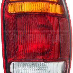 Dorman Tail Light Assembly, OE Solutions™, Halogen, Amber/ Clear/ Red Lens, 12 Volt, Single – 1610245