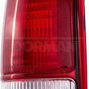 Dorman Tail Light Assembly, OE Solutions ™, Halogen, Clear/ Red Lens, 12 Volt, Single – 1610464