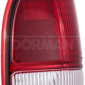 Dorman Tail Light Assembly, OE Solutions ™, Halogen, Clear/ Red Lens, 12 Volt, Single – 1610464
