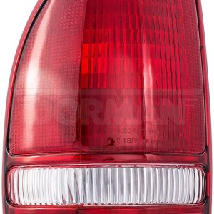 Dorman Tail Light Assembly, OE Solutions ™, Halogen, Clear/ Red Lens, 12 Volt, Single – 1610464