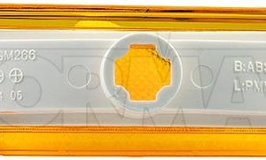 Dorman Side Marker Light, Fender Mounted, Plastic Amber Lens, Halogen, 12 Volt – 1650060