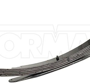 Dorman Leaf Spring, OE Solutions™, 6-3/4 Inch Arch Length, 2-1/2 Inch Leaf Width, 6 Leafs, 2350 Pounds Average Capacity, Black, Steel, Single – 22-403