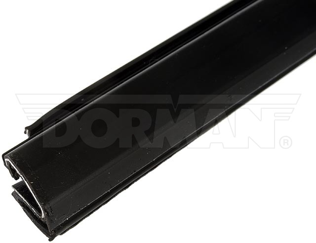 Dorman Door Window Sweeper, Flexible, 35-1/4 Inch Length, Black, Plastic/ Rubber, Clip-On, Single – 25881